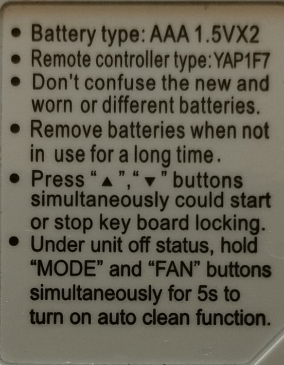 مشخصات فنی کنترل