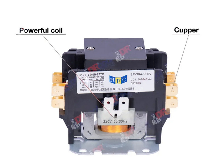 مشخصات رله کنتاکتور
