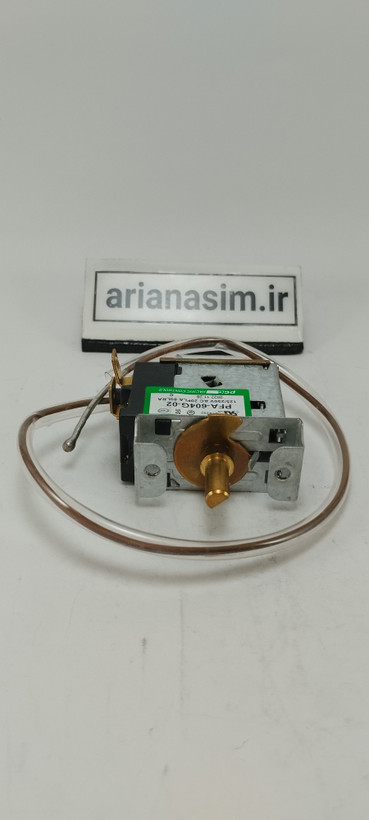 ترموستات کولر پنجره ای مدل PFA-604G-02 دو پین پایه بسته کره ای اصلی