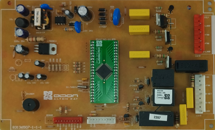 برد یخچال فریزر کمبی اسنوا 2