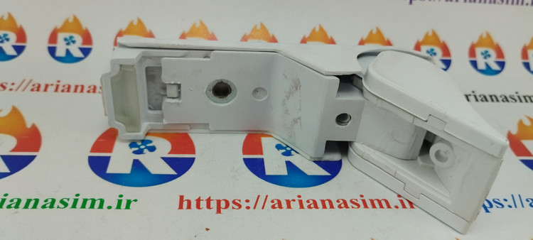 اهرم متحرک سفید دستگیره درب