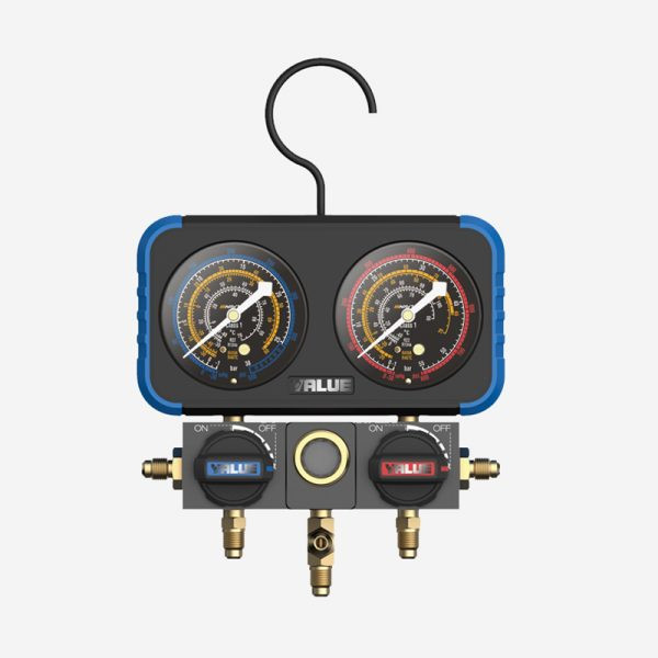 گیج دوقلو آبی قرمز