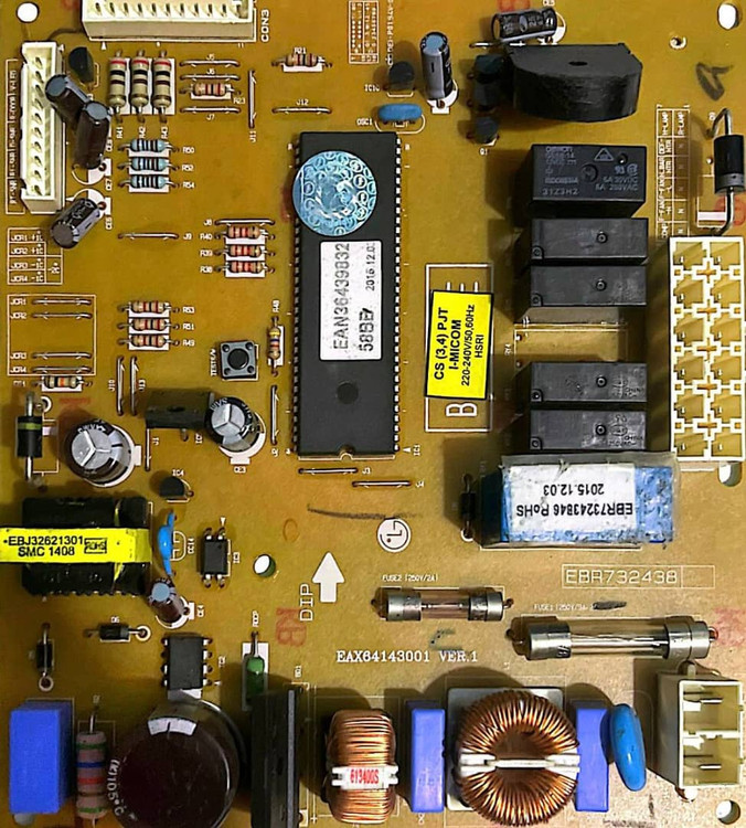 برد یخچال فریزر