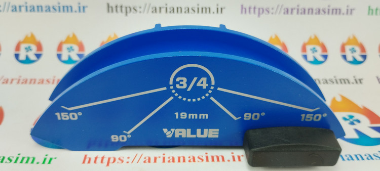 لقمه 3/4 دسته خم کن جغجغه ای