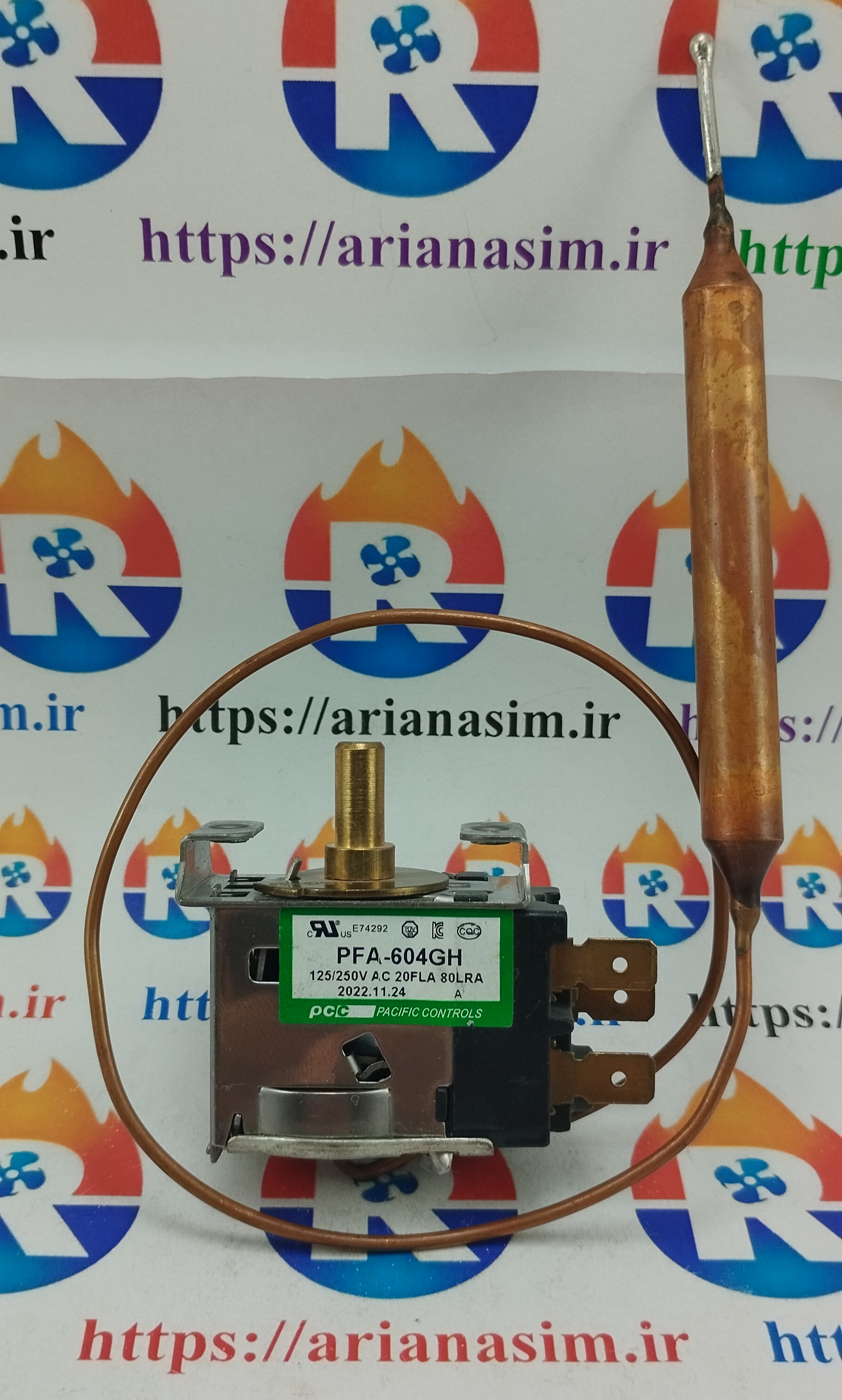 ترموستات کولر پنجره ای