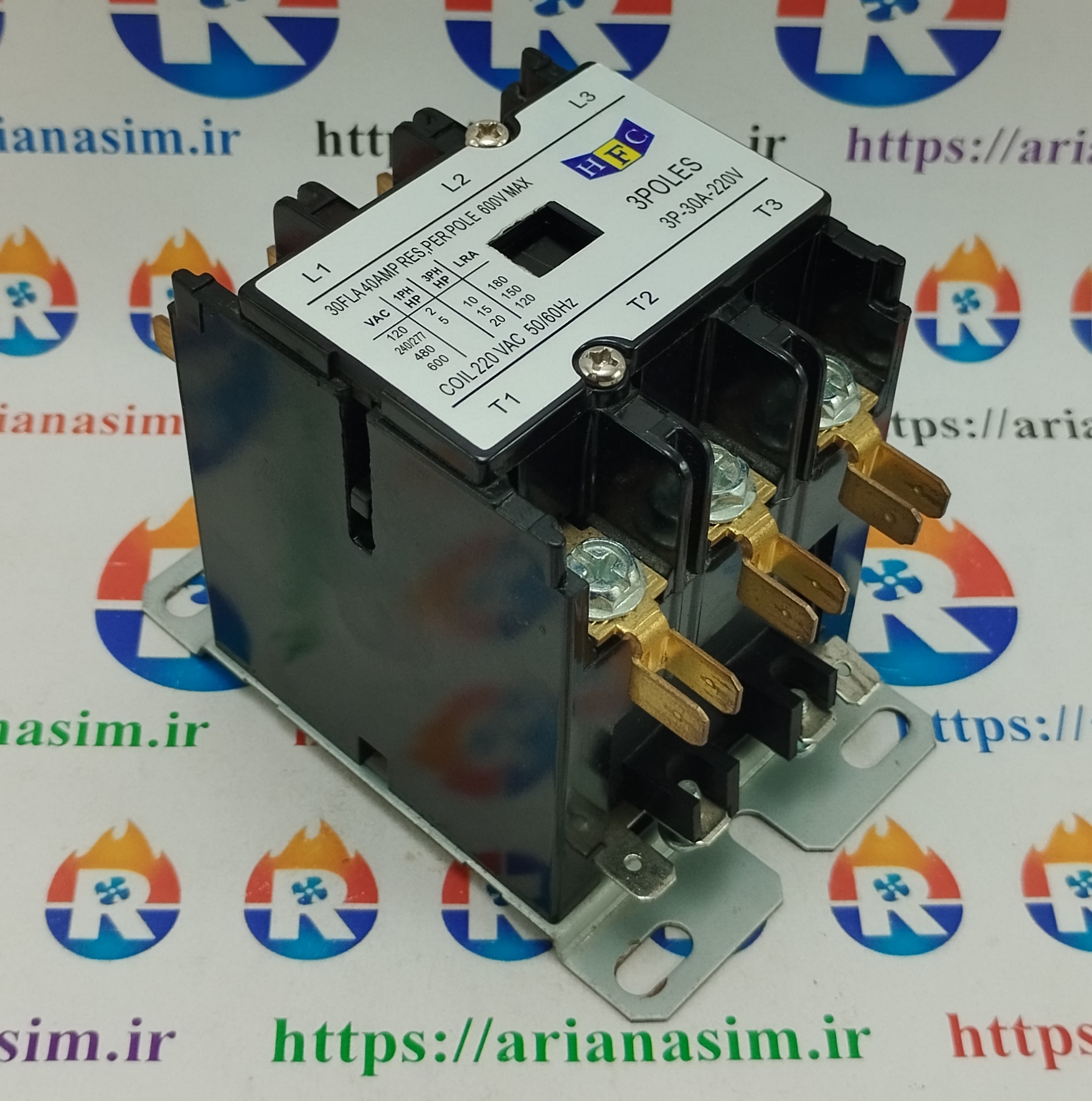 کنتاکتور سه فاز