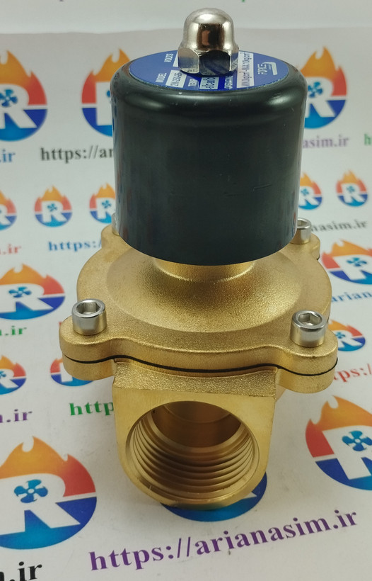 شیر برقی نیمه صنعتی سایز 1 اینچ 220 ولت برند FORCE مدل 2W-250-25
