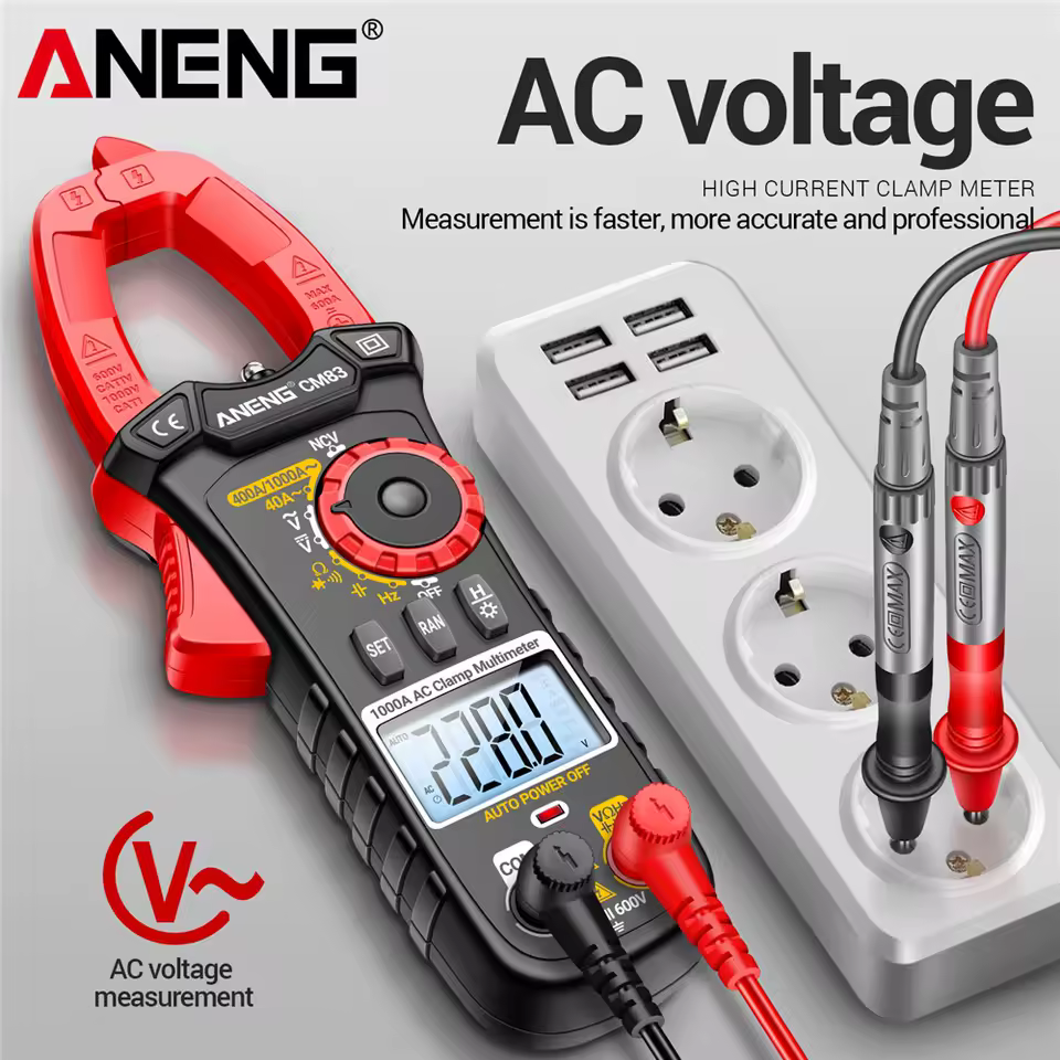 تست مولتی متر کلمپی