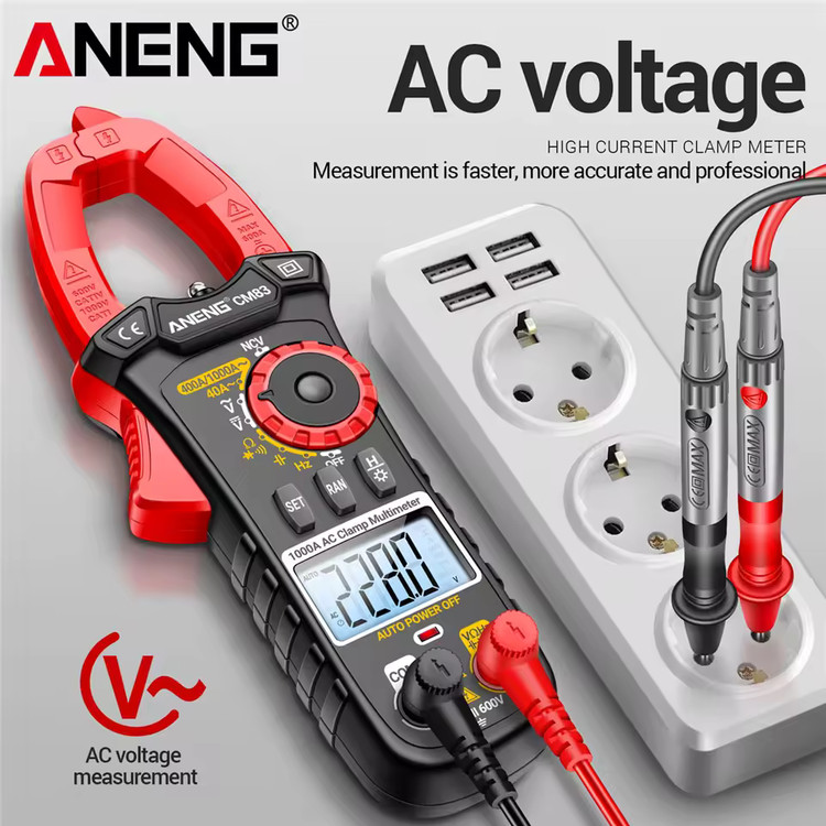 تست مولتی متر کلمپی