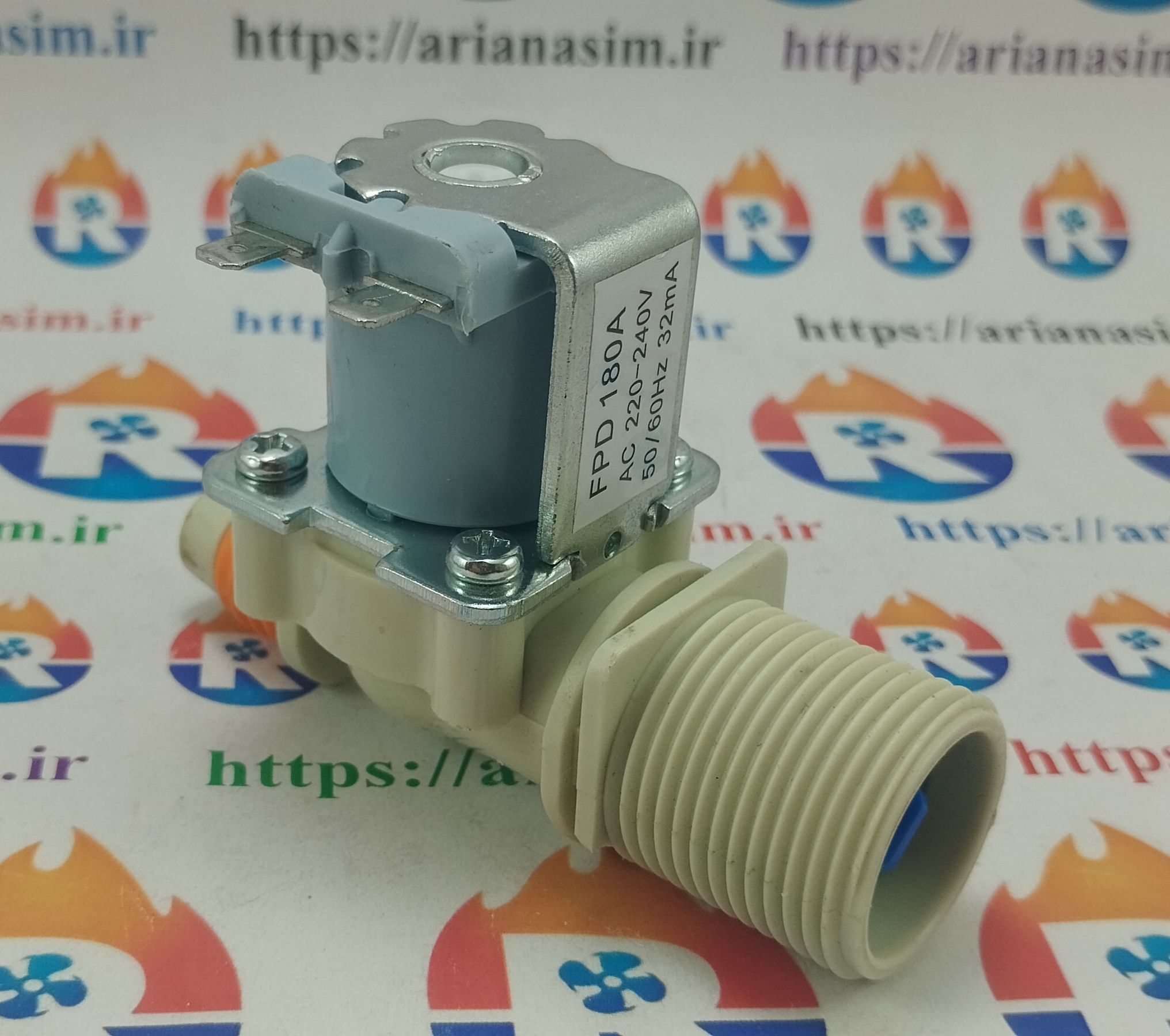 شیر برقی تک مستقیم مخصوص ماشین لباسشویی سامسونگ درب از بالا