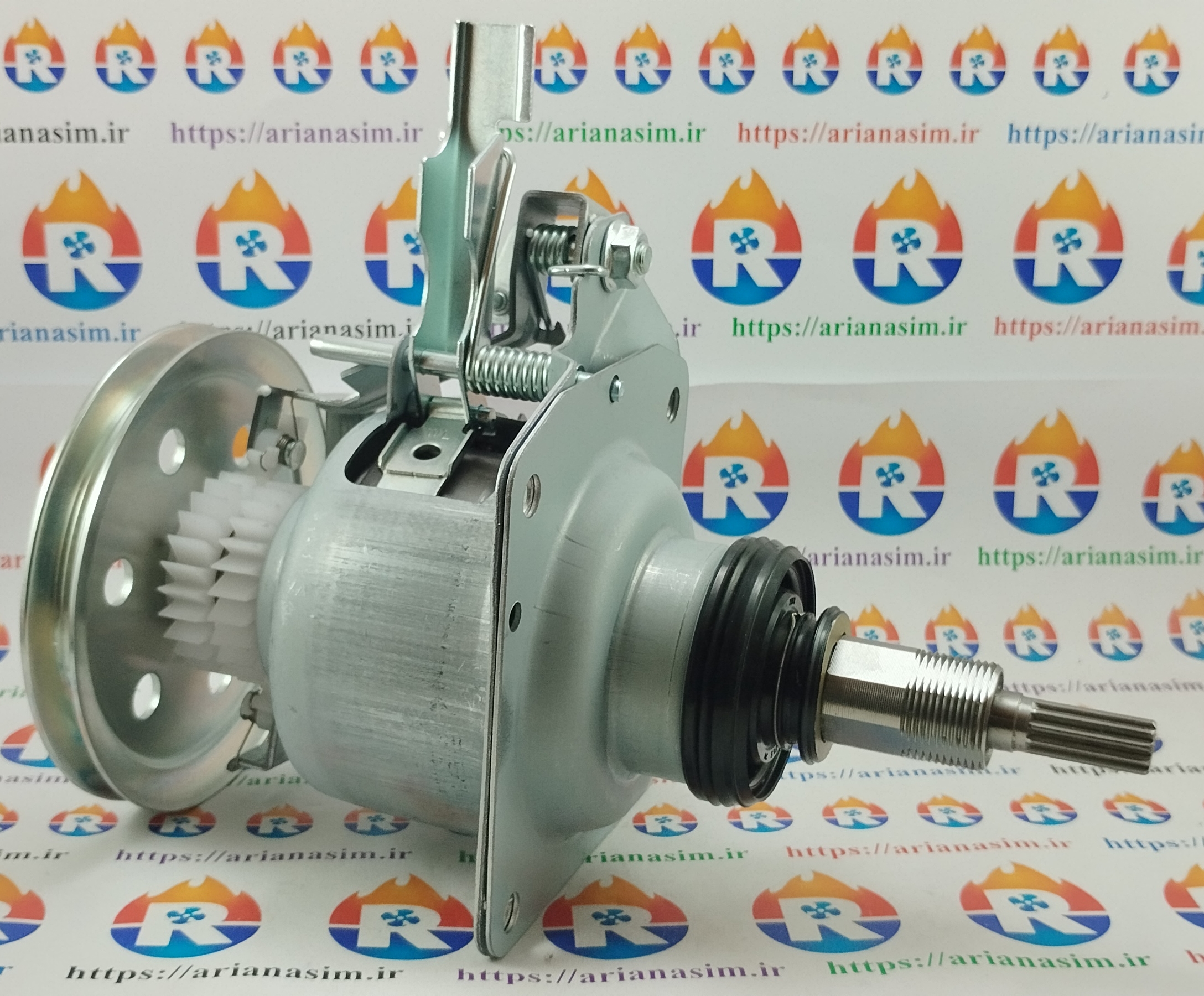 گیربکس لباسشویی ال جی درب از بالا شفت هزار خار 10 کیلو (کیفیت عالی)