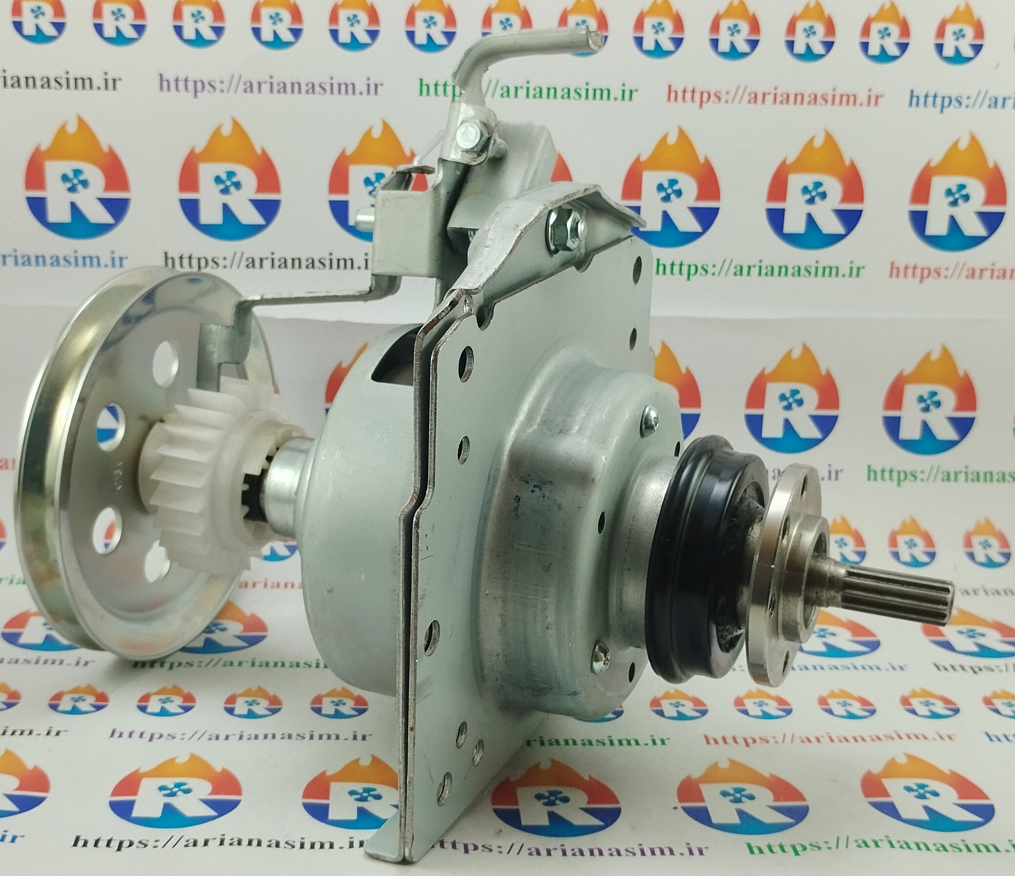 گیربکس لباسشویی توشیبا درب از بالا شفت هزار خار 6 کیلو (کیفیت عالی