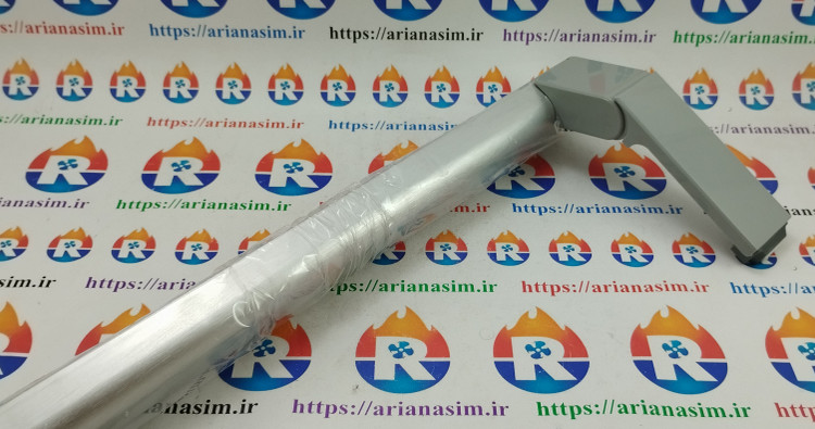 دستگیره درب یخچال دیپوینت نقره ای