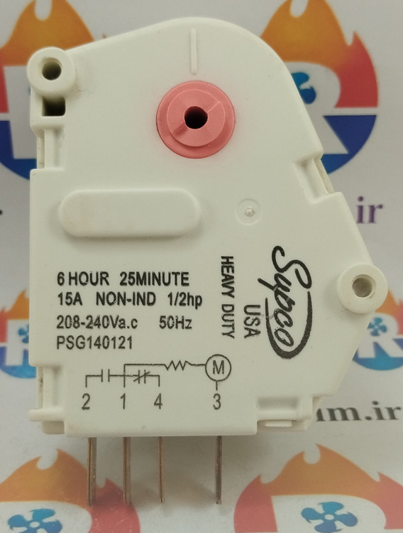 تایمر یخچال فریزر آمریکایی