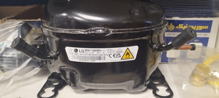 کمپرسور یخچال فریزر ال جی مبرد 600a مدل BMK110NHMV