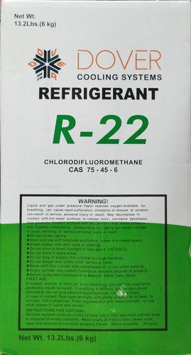 کپسول ۶ کیلوگرمی گاز مبرد R-۲۲
